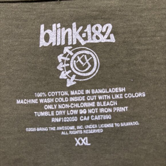 Blink-182 Rock Logo T-Shirt Size XXL - Picture 4 of 4